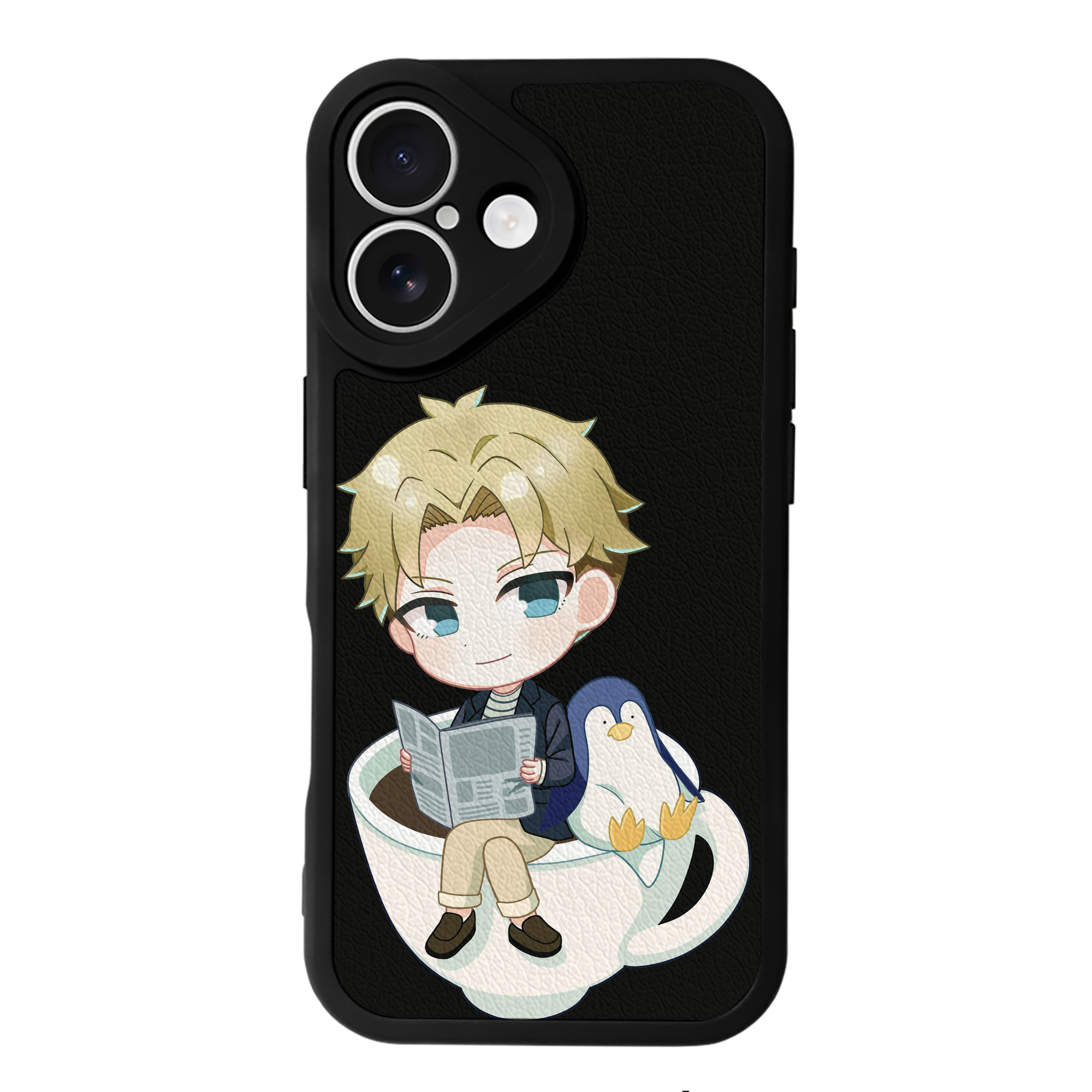 （画像用） SPY×FAMILY间谍家家酒 【iPhone 16シリーズ対応】シリコンスマホケース（レザー調） 材質：シリコン